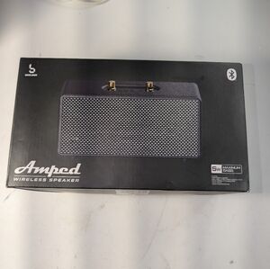 Bass Jaxx Amped Wireless Bluetooth Portable Speaker, Black